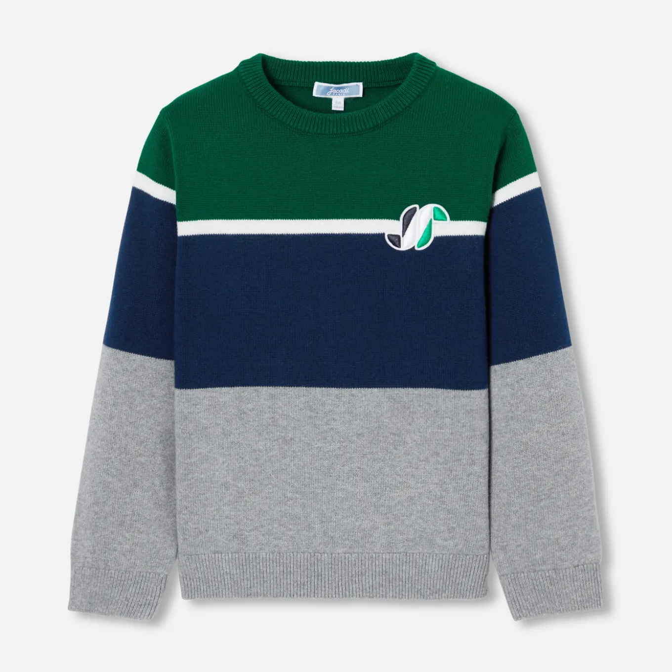Boy color block sweater