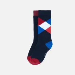Boy duo of high socks