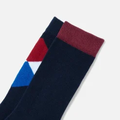 Boy duo of high socks