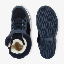 Boy lined sneakers