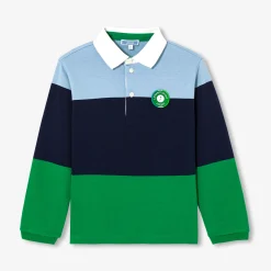Boy long-sleeved polo