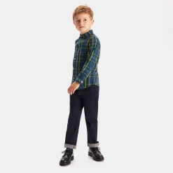Boy plaid shirt
