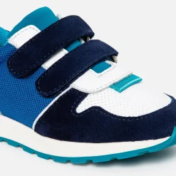 Boy running sneakers