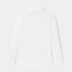 Boy shirt in mercerised cotton