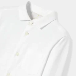 Boy shirt in mercerised cotton