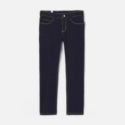 Boy straight jeans