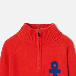 Boy trucker sweater