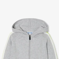Boy zip-up cardigan