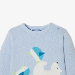 Fancy Intarsia baby boy sweater