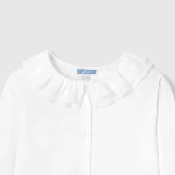 Girl blouse in poplin