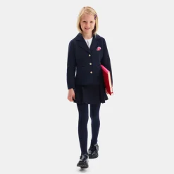 Girl box pleat skirt