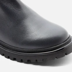 Girl Chelsea boots in smooth leather