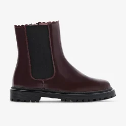 Girl Chelsea boots in smooth leather