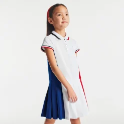 Girl color block dress