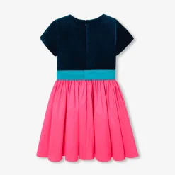 Girl color block dress