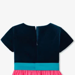 Girl color block dress