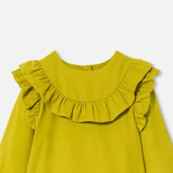 Girl dress in velvet milleraies