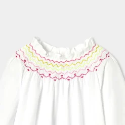 Girl flannel blouse