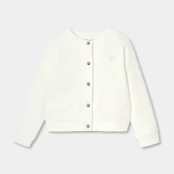 Girl fleece cardigan