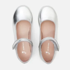 Girl glazed leather Mary Janes