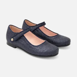 Girl glittery Mary Janes