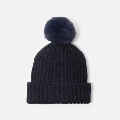 Girl hat with Lurex details