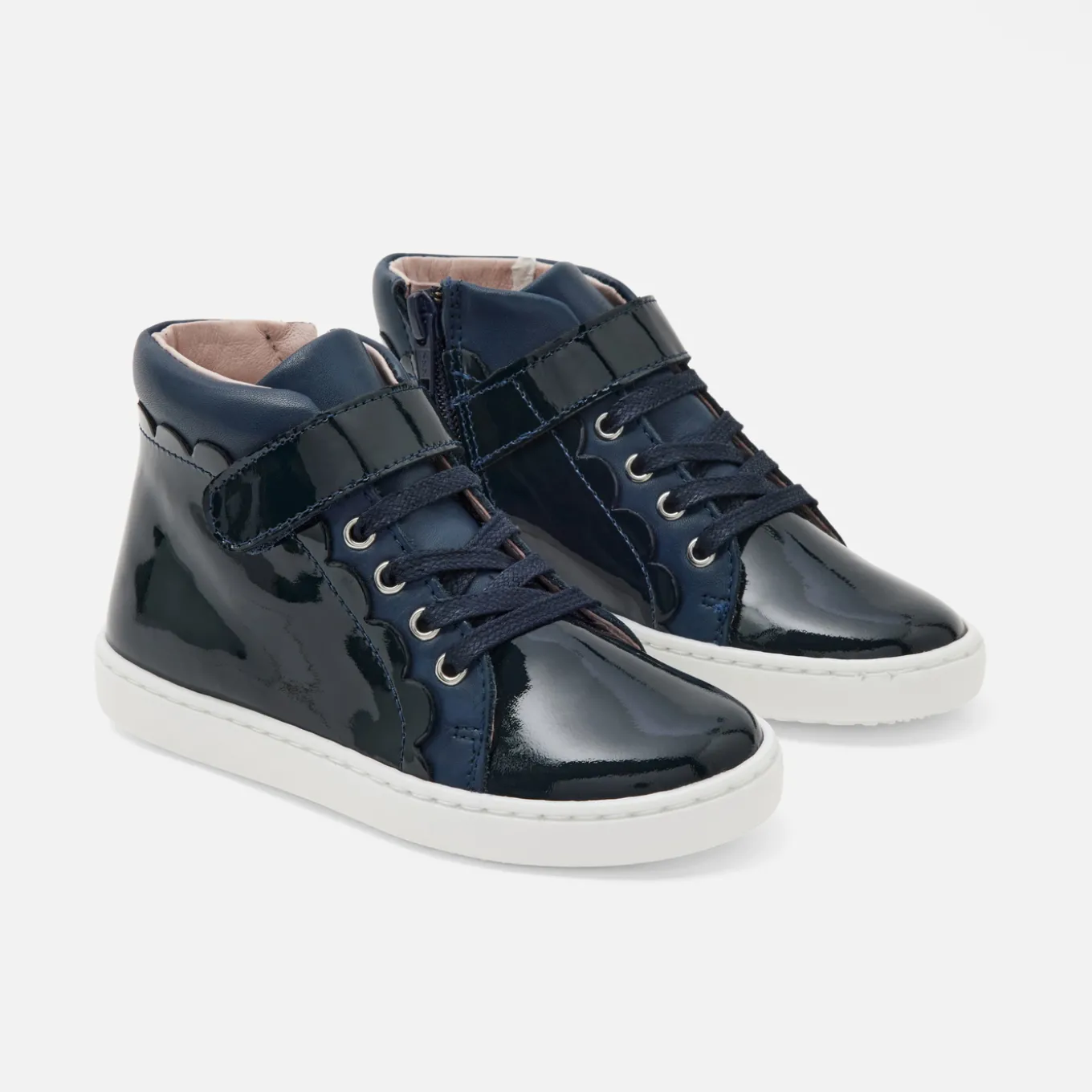 Girl high top sneakers