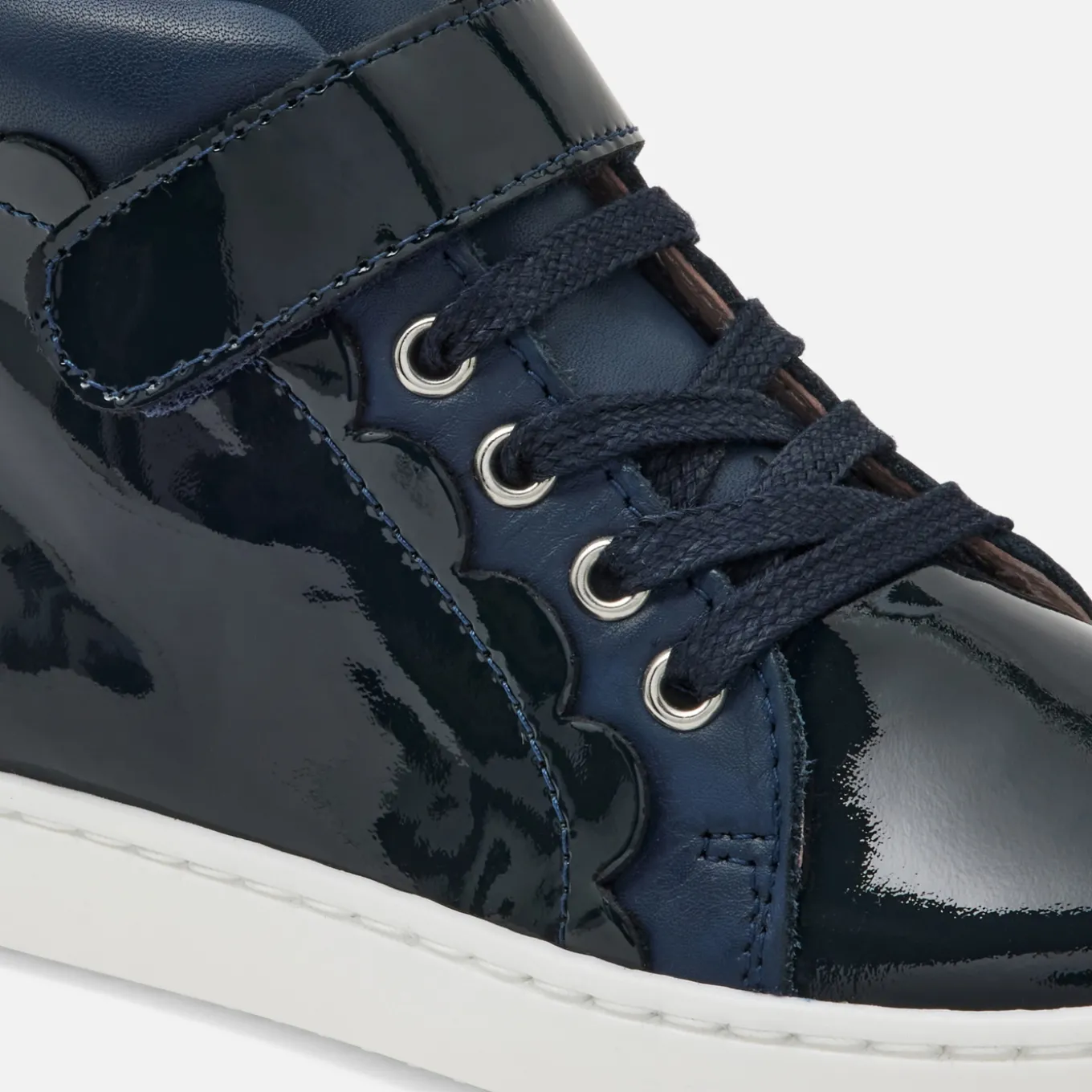 Girl high top sneakers