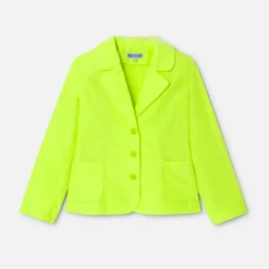 Girl jacket in technical fabric