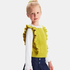 Girl' jersey blouse