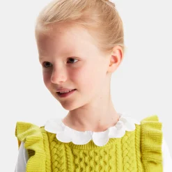 Girl' jersey blouse