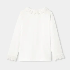 Girl' jersey blouse