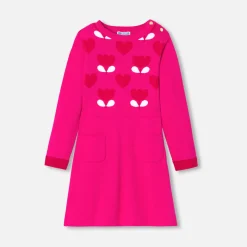 Girl knitted dress