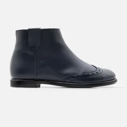Girl leather boots