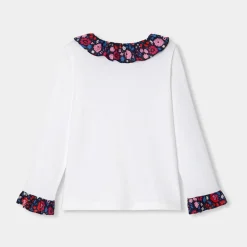 Girl long-sleeved blouse