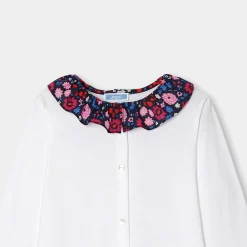 Girl long-sleeved blouse