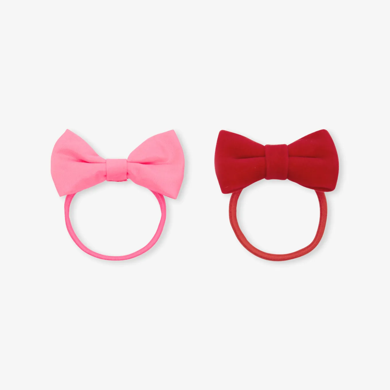 Girl pair of elastic bands