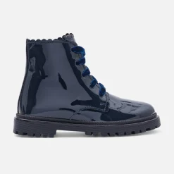 Girl patent leather boots