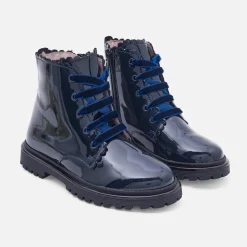 Girl patent leather boots