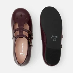 Girl patent leather t-bar shoes