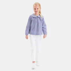 Girl poplin blouse