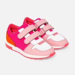 Girl running sneakers