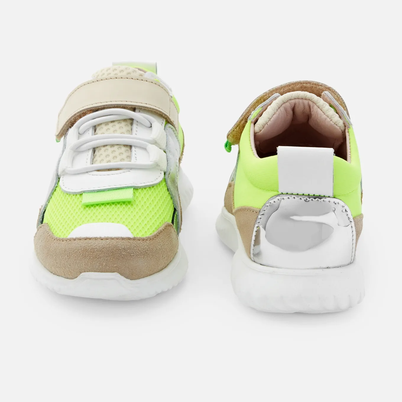 Girl running sneakers