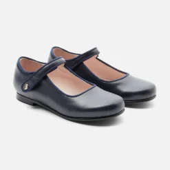 Girl smooth leather Mary Janes