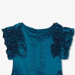 Girl taffeta dress
