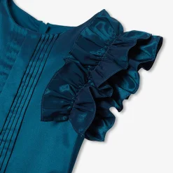 Girl taffeta dress
