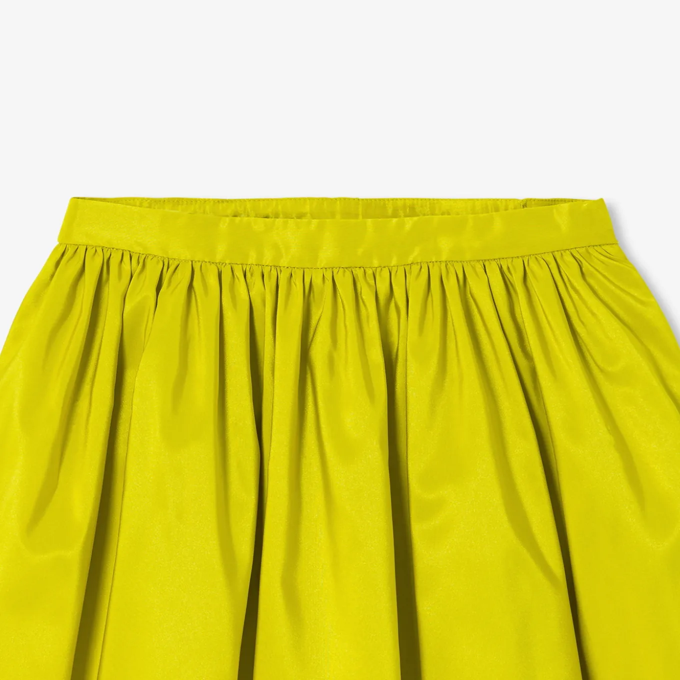 Girl taffeta skirt