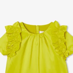 Girl taffeta top