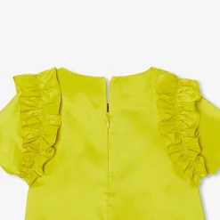 Girl taffeta top