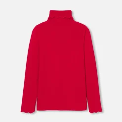 Girl turtleneck sweater